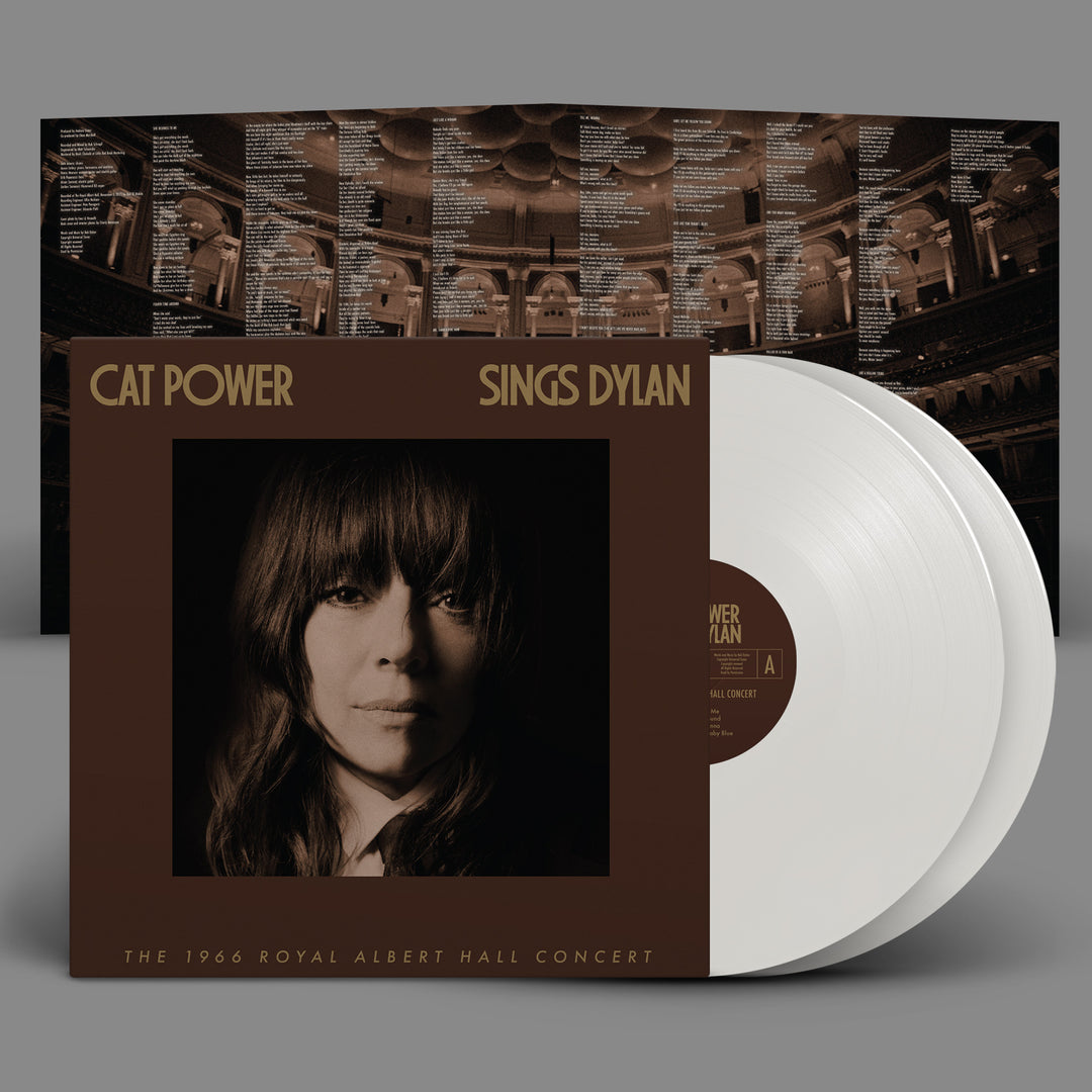 CAT POWER 'CAT POWER SINGS DYLAN: THE 1966 ROYAL ALBERT HALL CONCERT' 2LP - WHITE