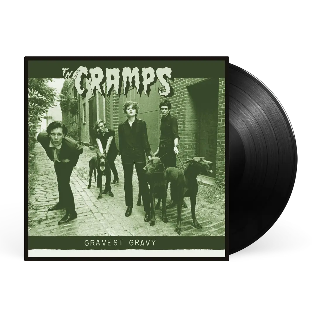 THE CRAMPS 'GRAVEST GRAVY' LP - BLACK