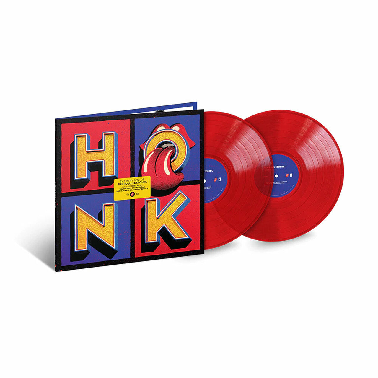 THE ROLLING STONES 'HONK' 2LP - TRANSLUCENT RED