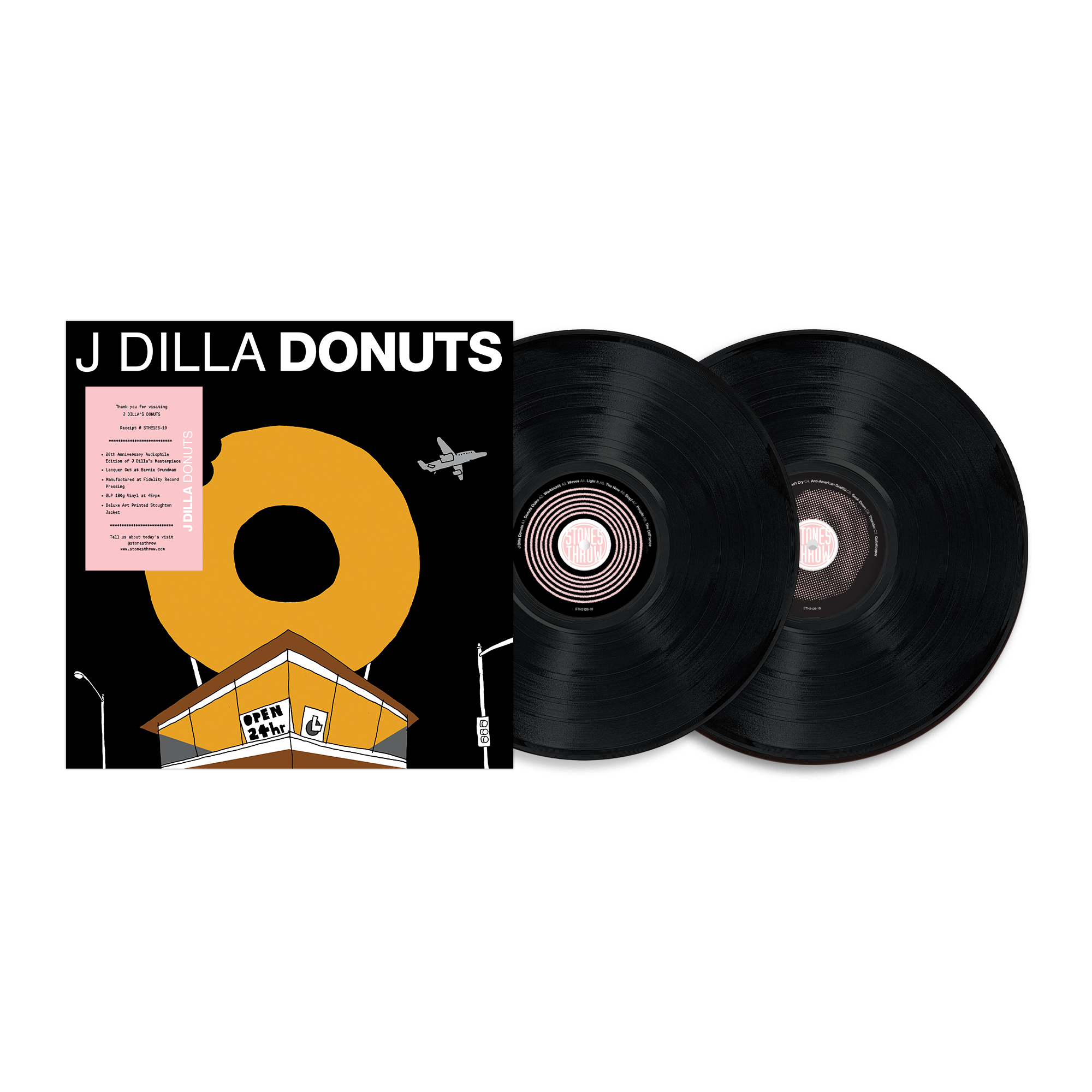 J DILLA 'DONUTS' 2LP (20th Anniversary, Audiophile Edition)