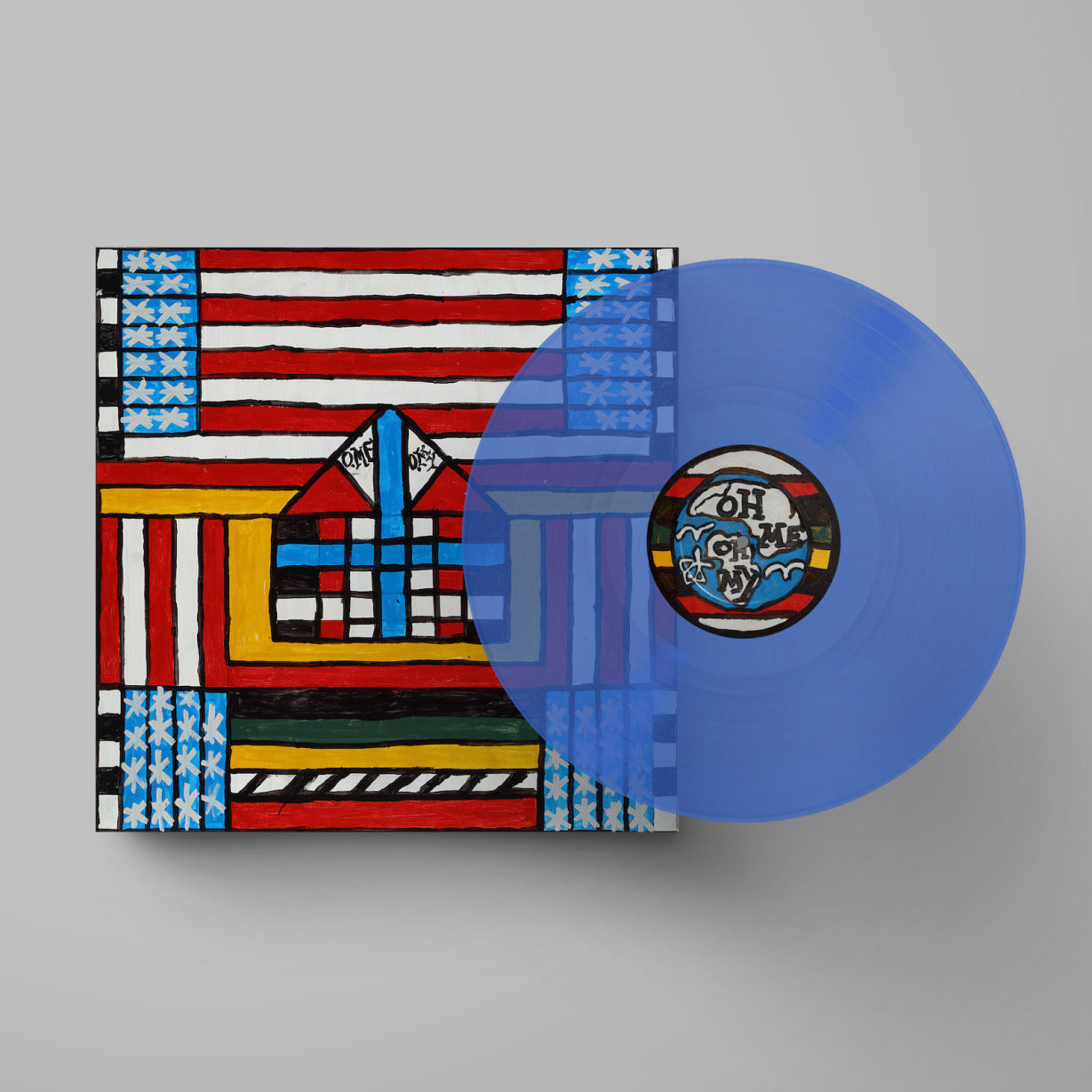 LONNIE HOLLEY 'OH ME OH MY' LP - CLEAR BLUE