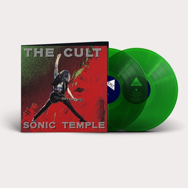 THE CULT 'SONIC TEMPLE' 2LP - GREEN
