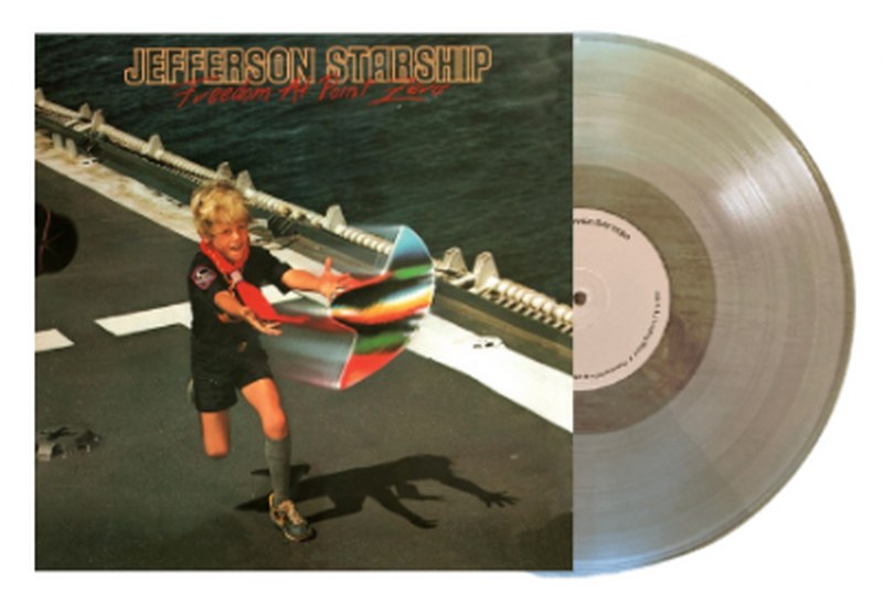 JEFFERSON STARSHIP 'FREEDOM AT POINT ZERO' LP - CLEAR