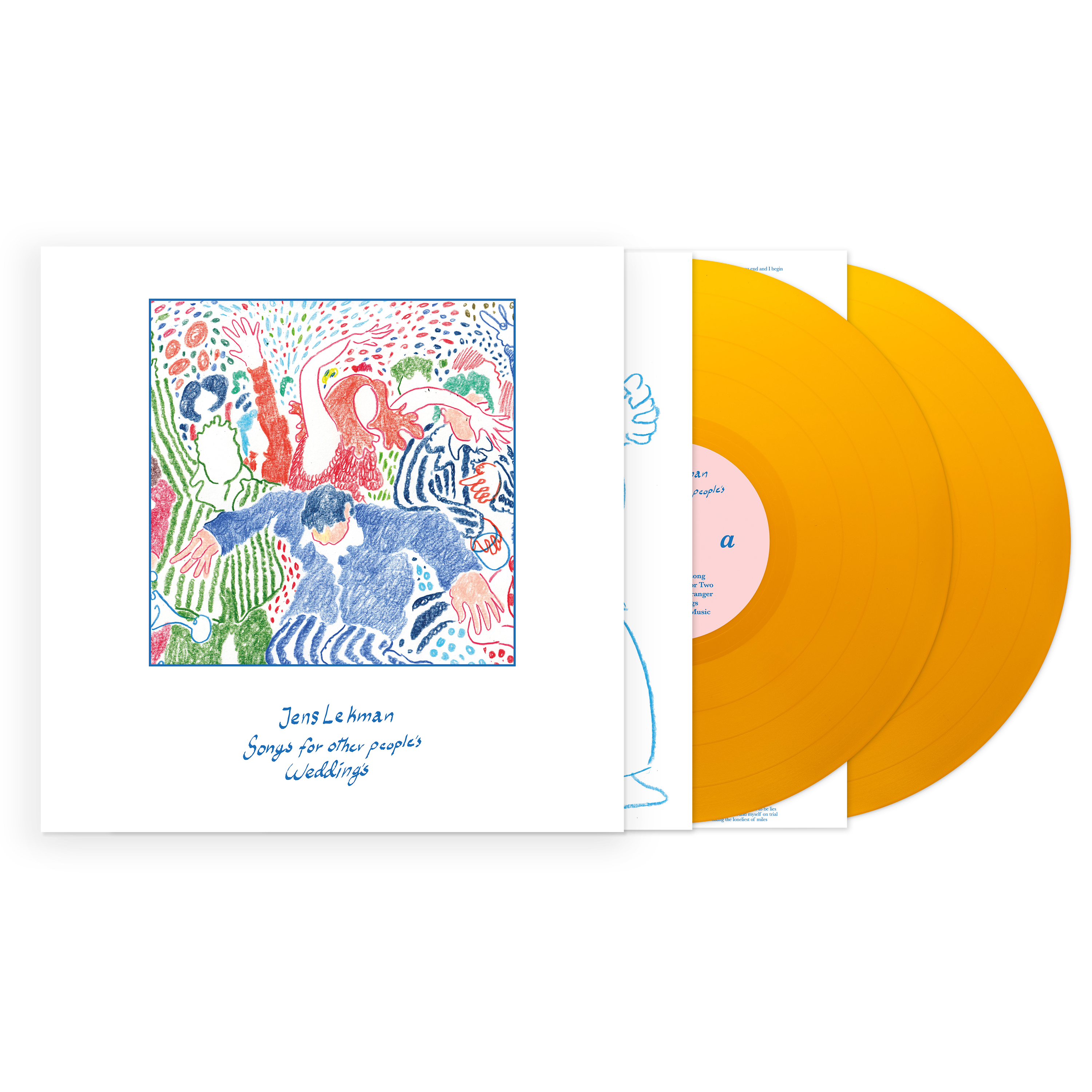 JENS LEKMAN 'SONGS FOR OTHER PEOPLE'S WEDDINGS' 2LP - OPAQUE YELLOW