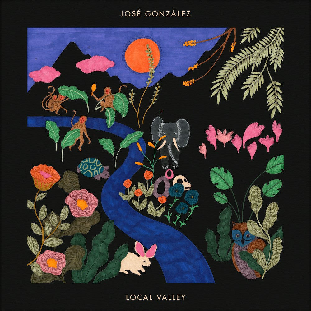 JOSE GONZALEZ 'LOCAL VALLEY’ LP - LTD. 500 - RED
