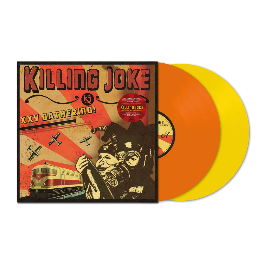 KILLING JOKE 'XXV GATHERING: LET US PREY' 2LP - LTD. - ORANGE/YELLOW