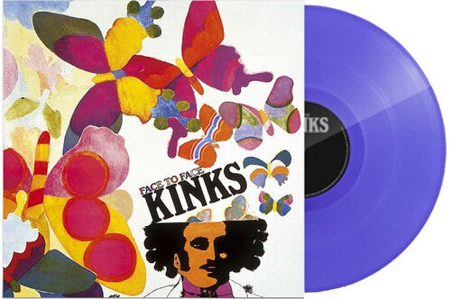 THE KINKS 'FACE TO FACE' LP - VIOLET