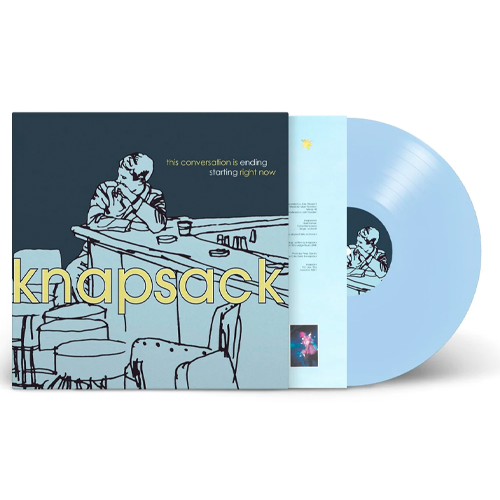 KNAPSACK 'CONVERSATION IS ENDING STARTING RIGHT NOW' LP - EXCLUSIVE - LTD. 300 - BABY BLUE