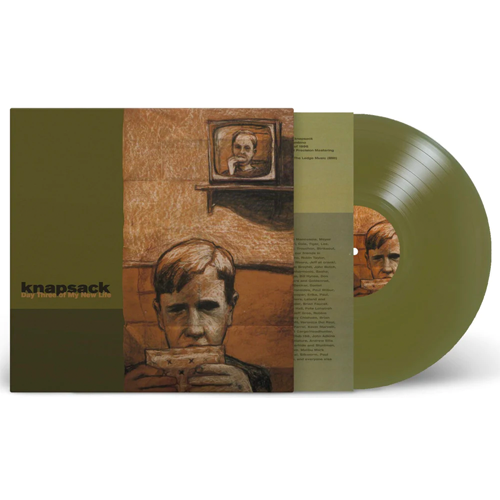 KNAPSACK 'DAY THREE OF MY NEW LIFE' LP - EXCLUSIVE - LTD. 300 - SWAMP GREEN