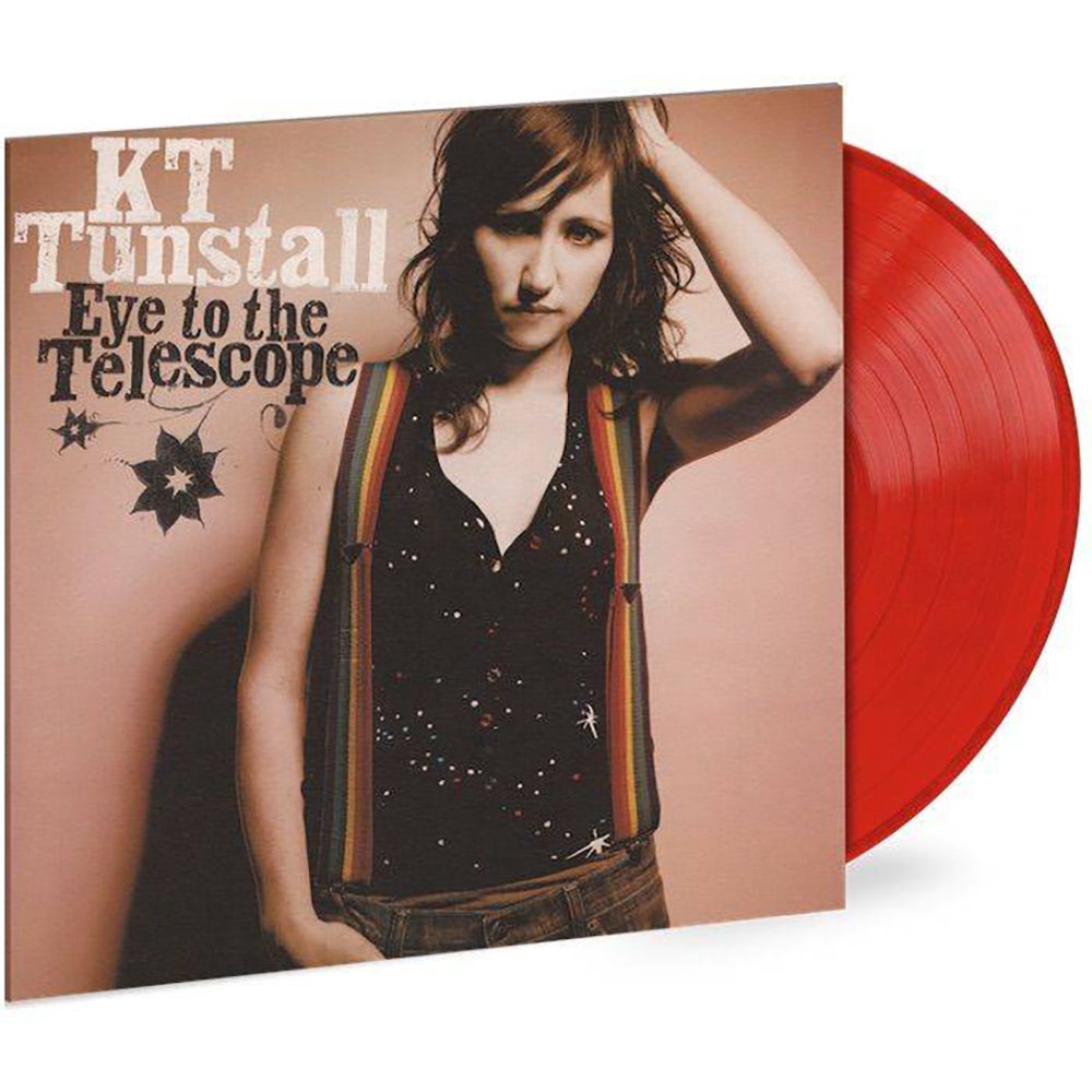 KT TUNSTALL 'EYE TO THE TELESCOPE' LP - RED