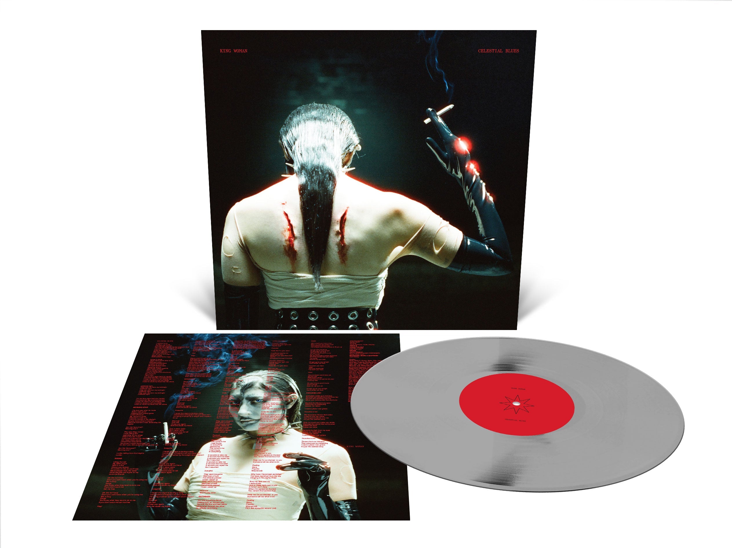 KING WOMAN ‘CELESTIAL BLUES’ LP - EXCLUSIVE - LTD. 200 - METALLIC SILVER