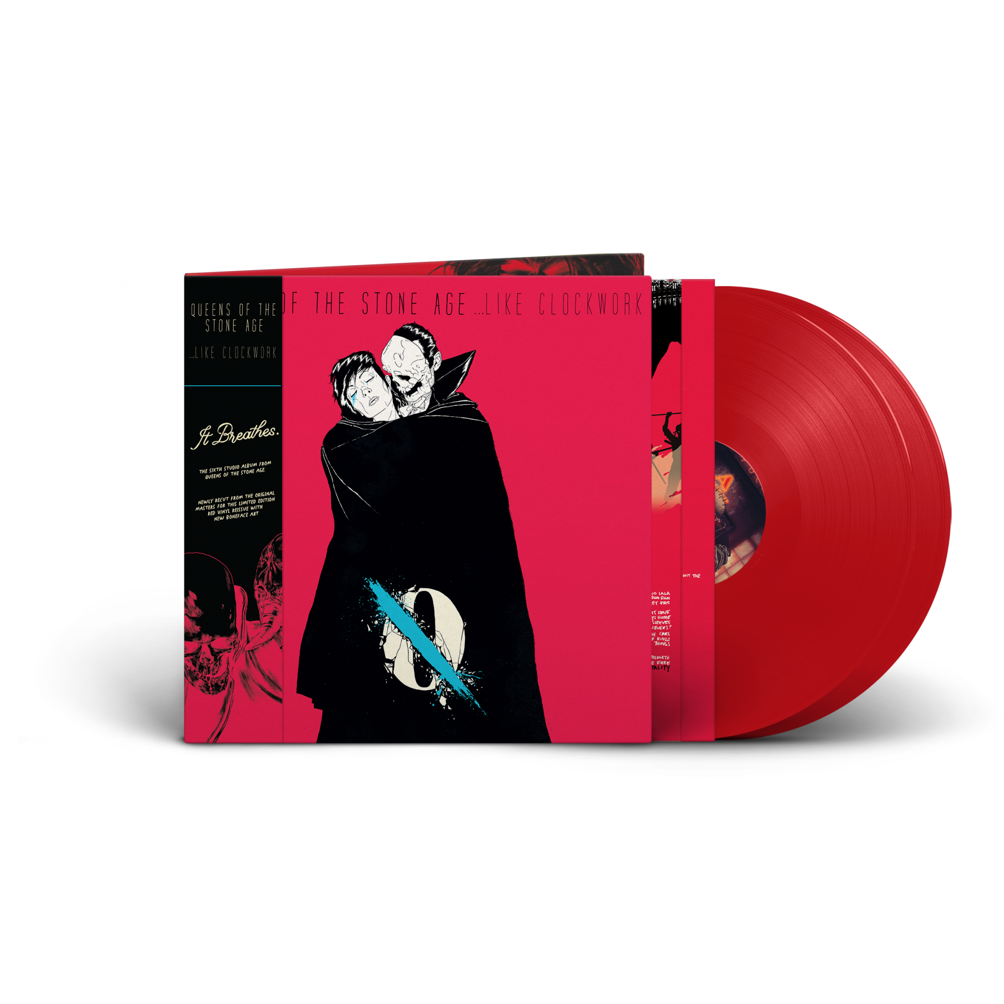 QUEENS OF THE STONE AGE '...LIKE CLOCKWORK' 2LP - OPAQUE RED