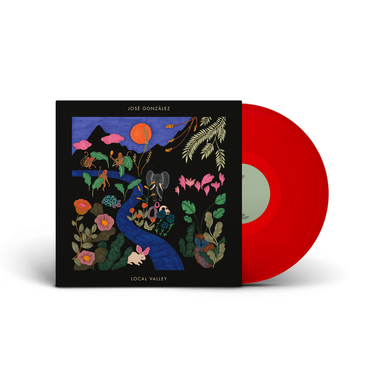 JOSE GONZALEZ 'LOCAL VALLEY’ LP - LTD. 500 - RED