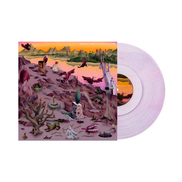 ONE STEP CLOSER 'THIS PLACE YOU KNOW' LP - CLOUDY PINK