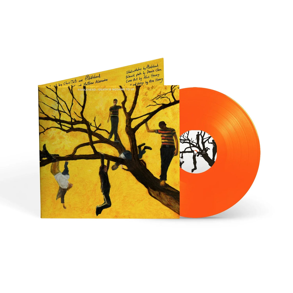 FIDDLEHEAD 'DEATH IS NOTHING TO US' LP (Neon Orange Vinyl)