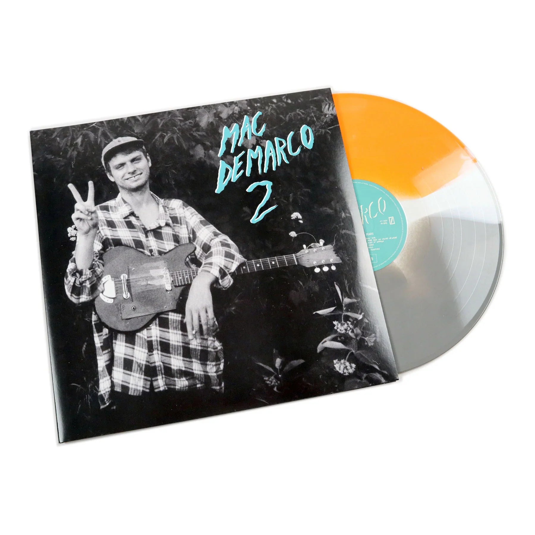 MAC DEMARCO '2' 10TH ANNIVERSARY EDITION 2LP - GREY/WHITE/ORANGE