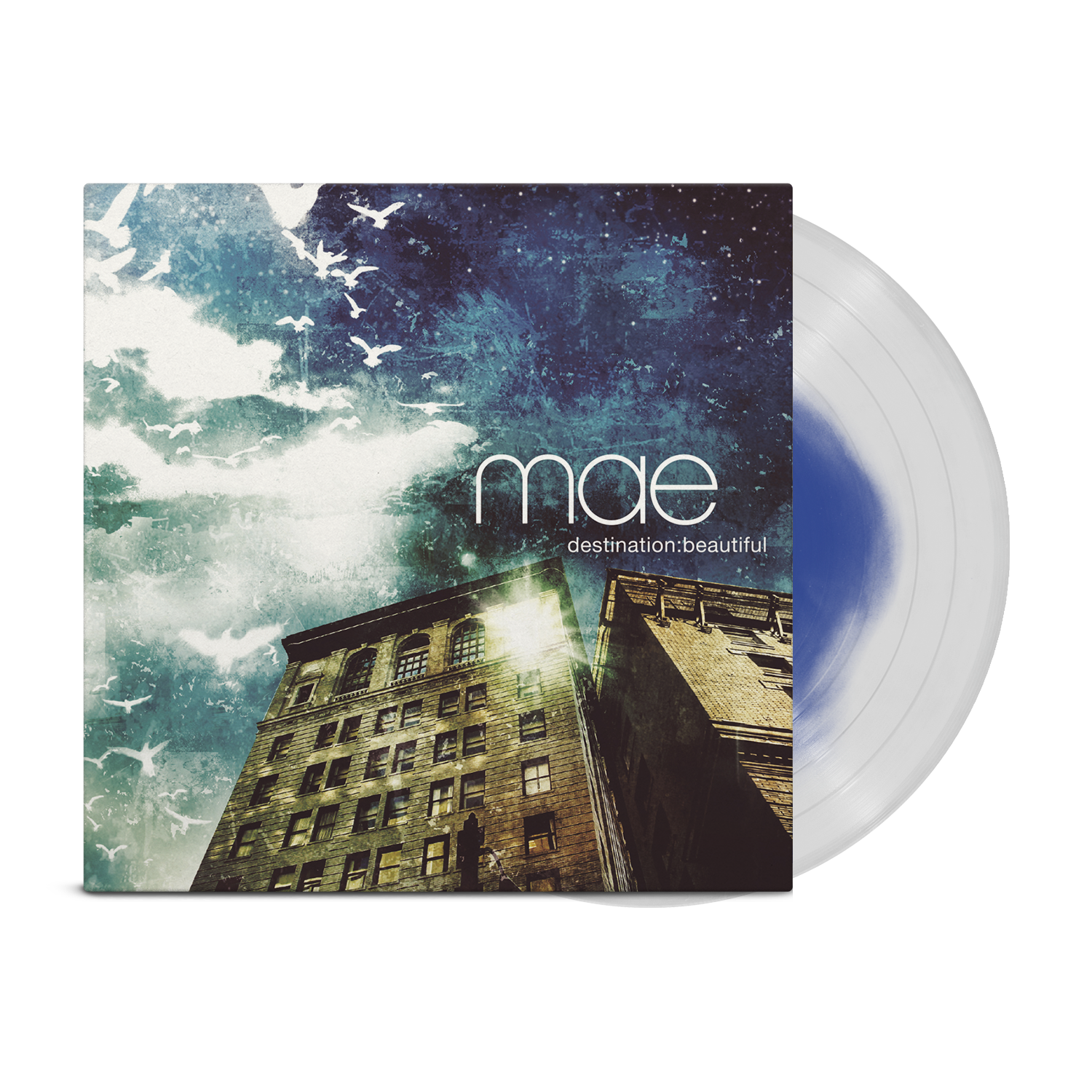 MAE ‘DESTINATION: BEAUTIFUL’ LP - LTD. 250 - DARK BLUE/CLEAR