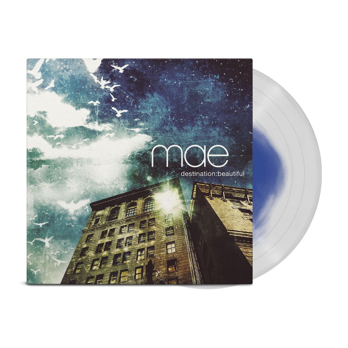 MAE'DESTINATION: BEAUTIFUL' LP - LTD. 250 - DARK BLUE/CLEAR
