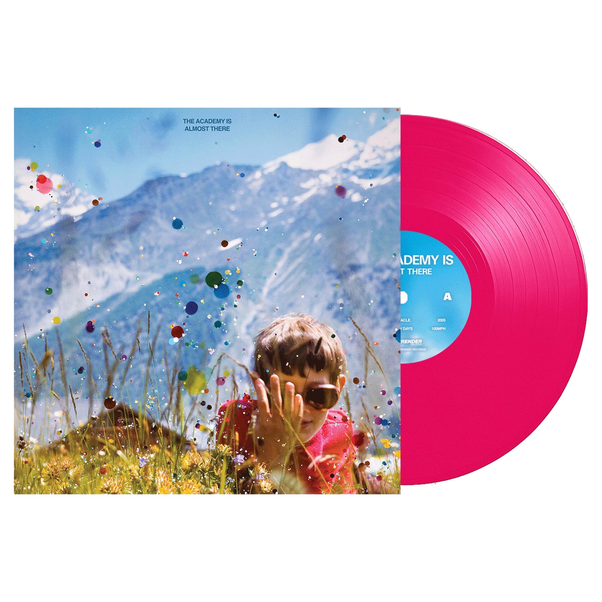 THE ACADEMY IS... 'ALMOST THERE' LP - EXCLUSIVE - LTD. 400 - MAGENTA