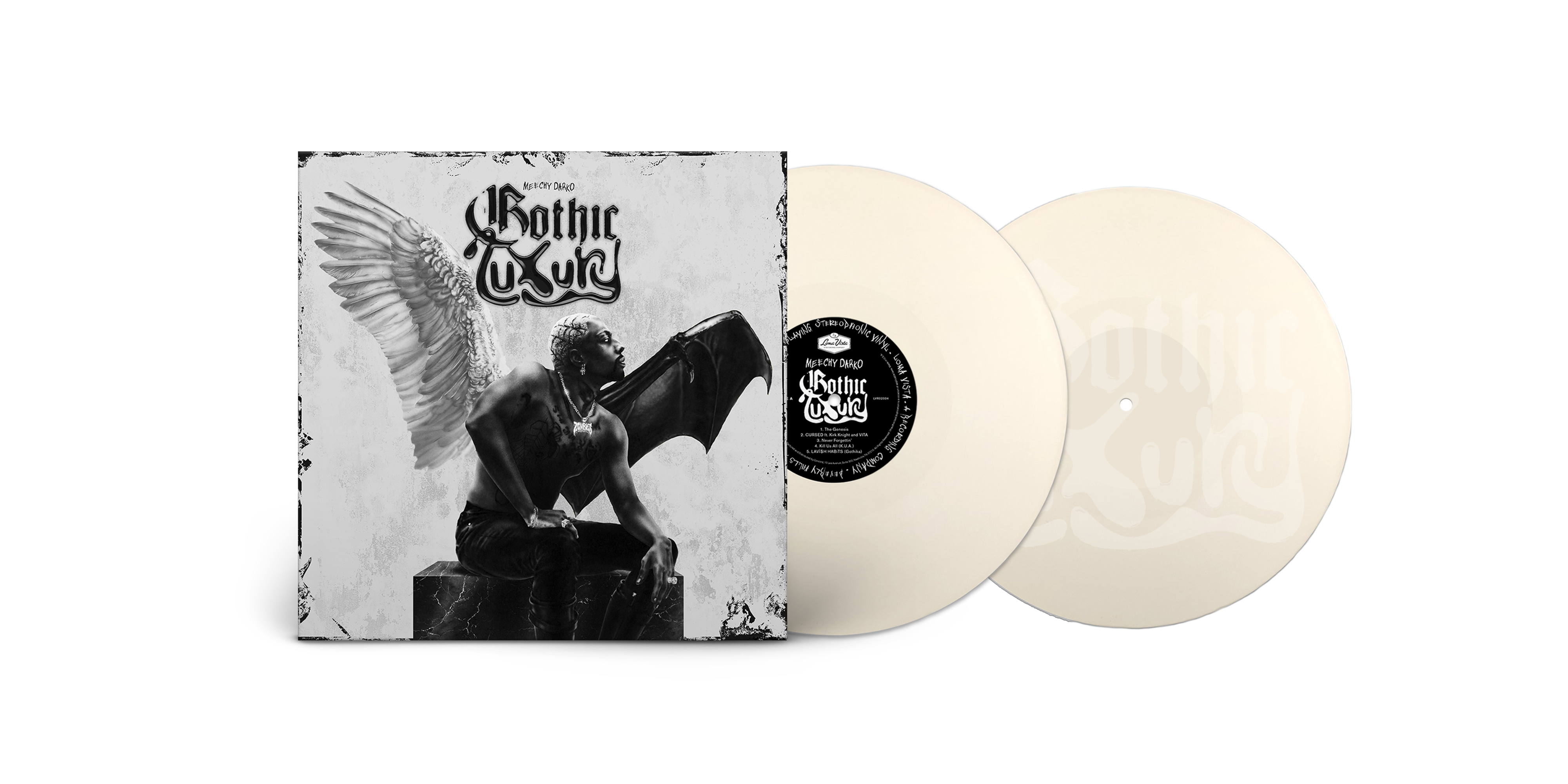 MEECHY DARKO (FLATBUSH ZOMBIE) ‘GOTHIC LUXURY’ 2LP - LTD. 500 - BONE