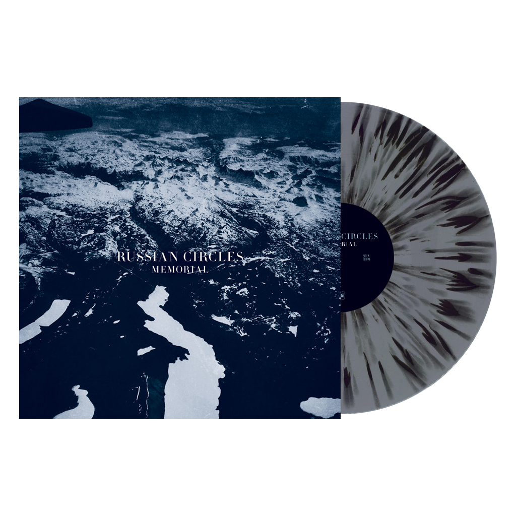 RUSSIAN CIRCLES 'MEMORIAL' LP - SILVER/BLACK/SPLATTER