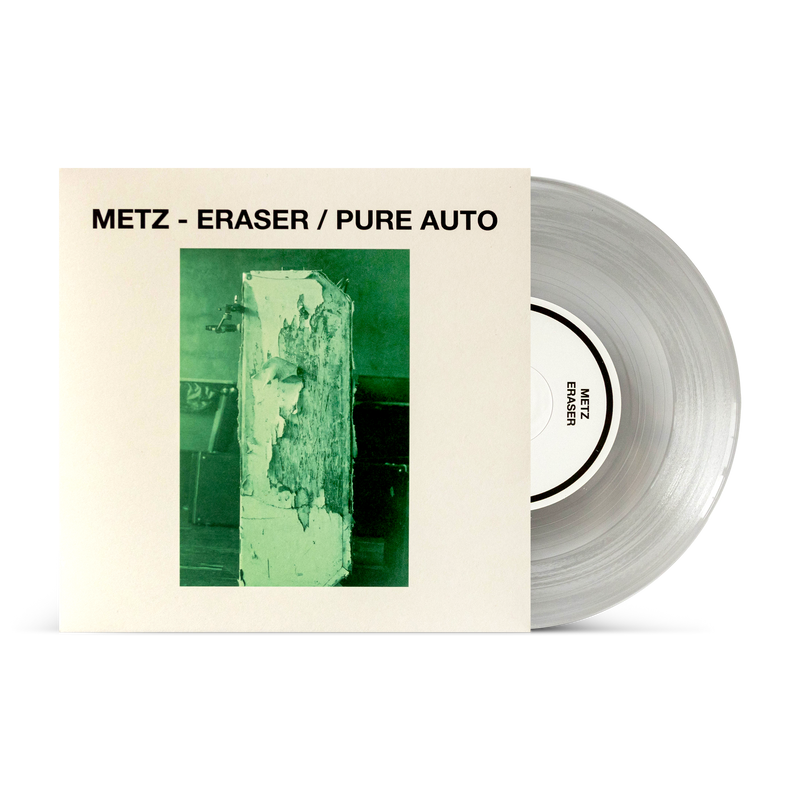 METZ 'ERASER B/W PURE AUTO' 7" EP - CLEAR