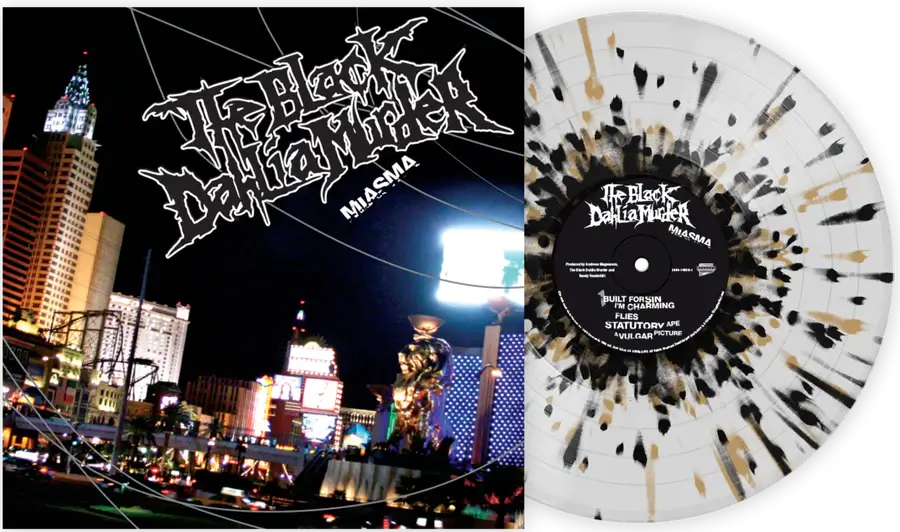 THE BLACK DAHLIA MURDER 'MIASMA' LP - CLEAR/BLACK/GOLD/SPLATTER