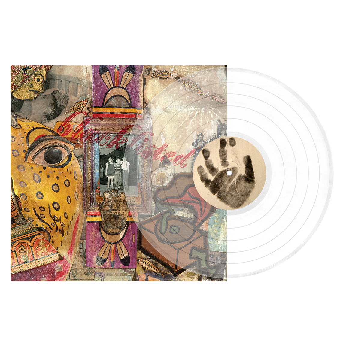 BLACKLISTED 'NO ONE DESERVES TO BE HERE MORE THAN ME' LP - CLEAR