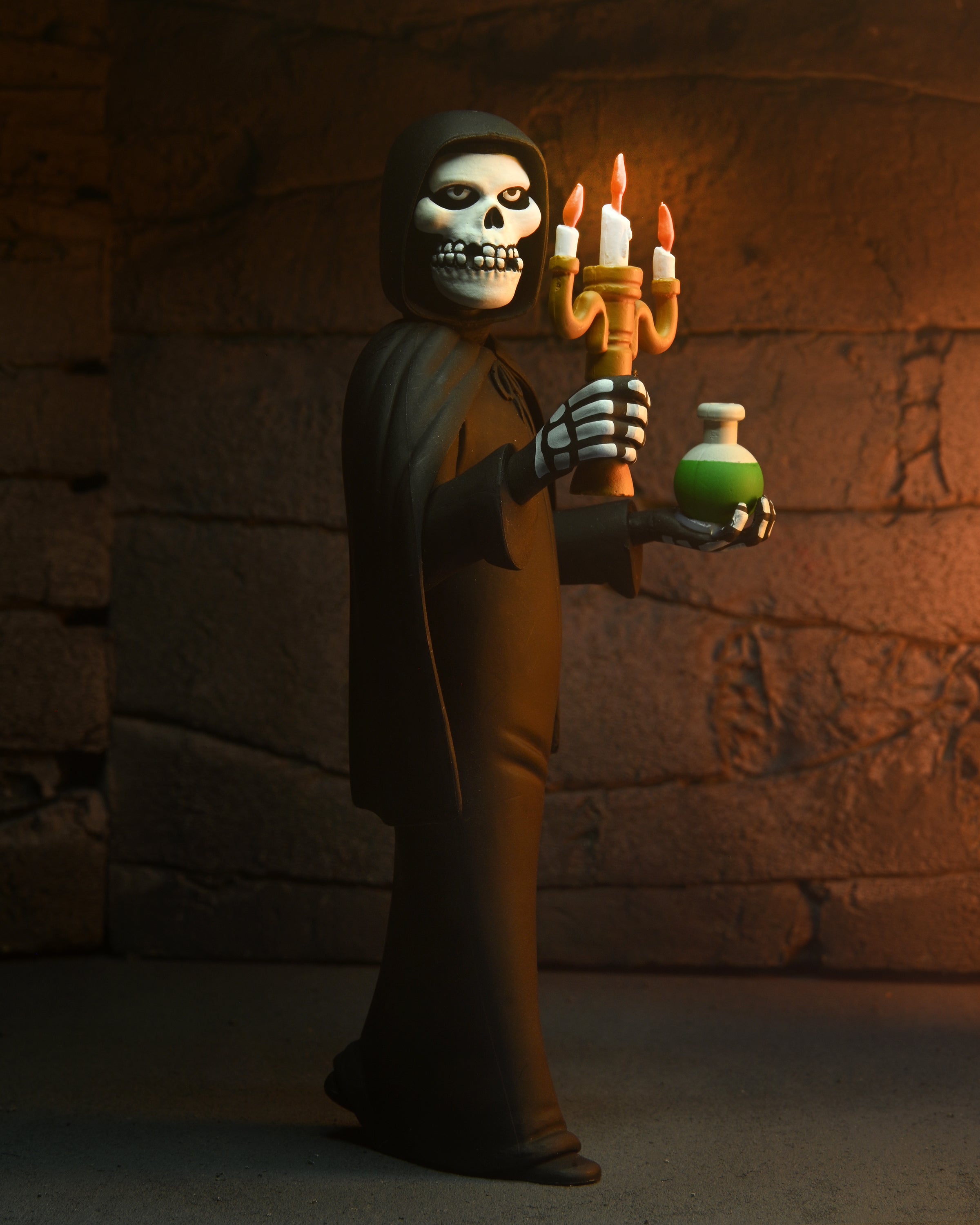 MISFITS FIEND TOONY TERRORS ACTION FIGURE - BLACK ROBE