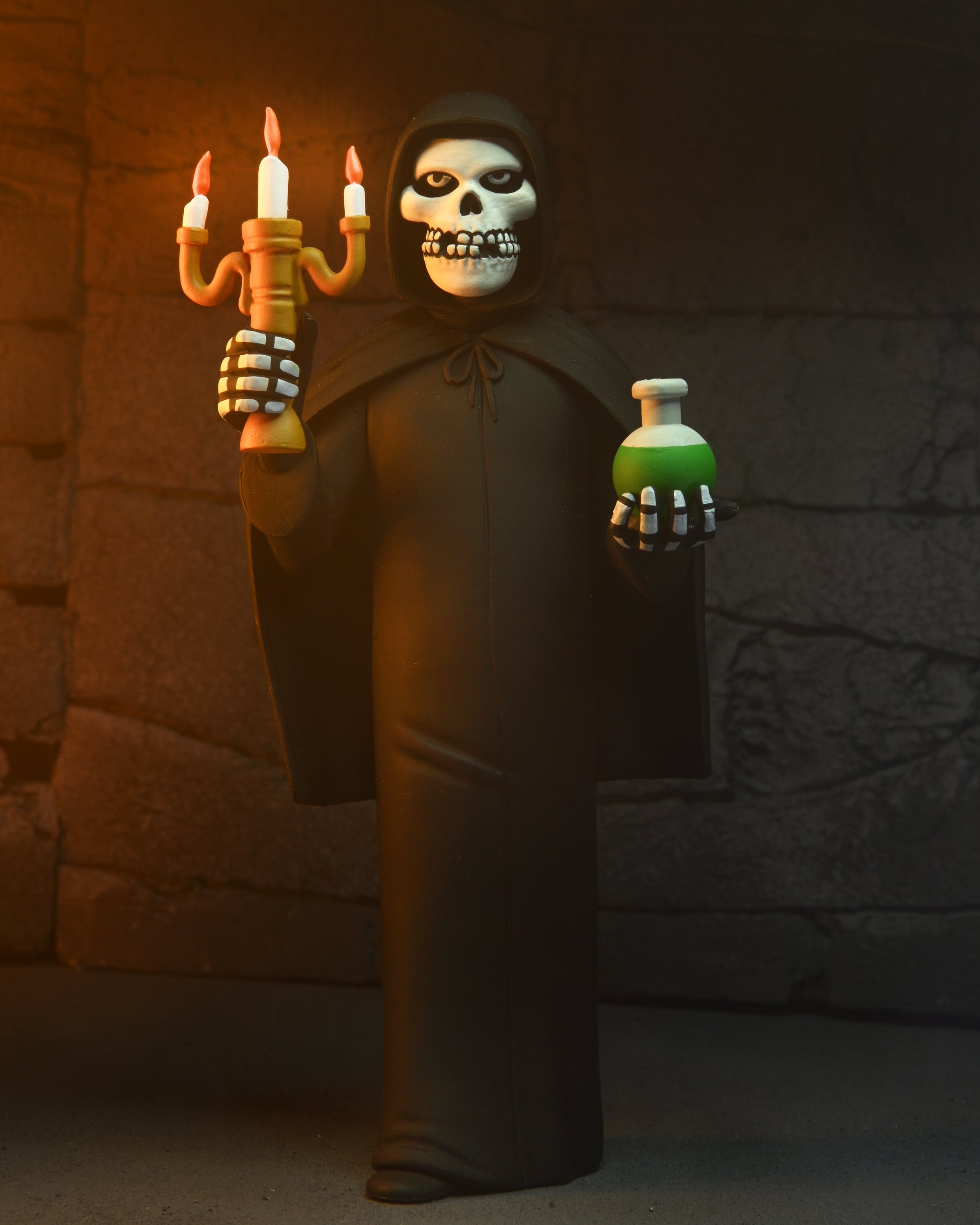 MISFITS FIEND TOONY TERRORS ACTION FIGURE - BLACK ROBE
