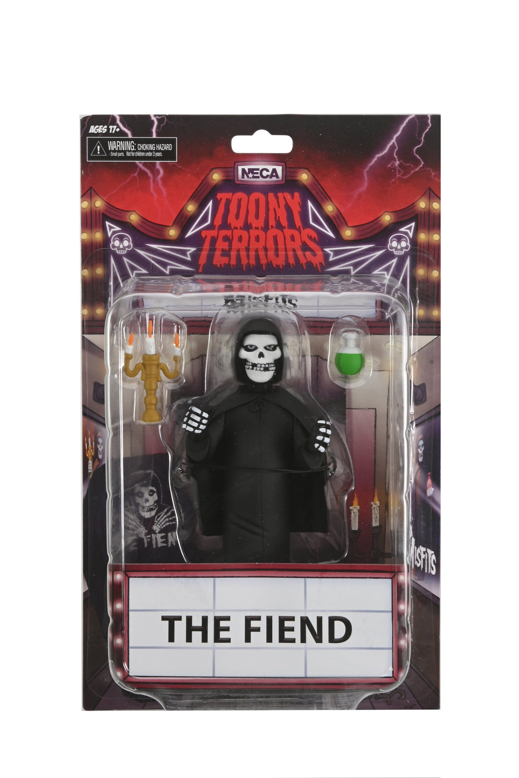 MISFITS FIEND TOONY TERRORS ACTION FIGURE - BLACK ROBE