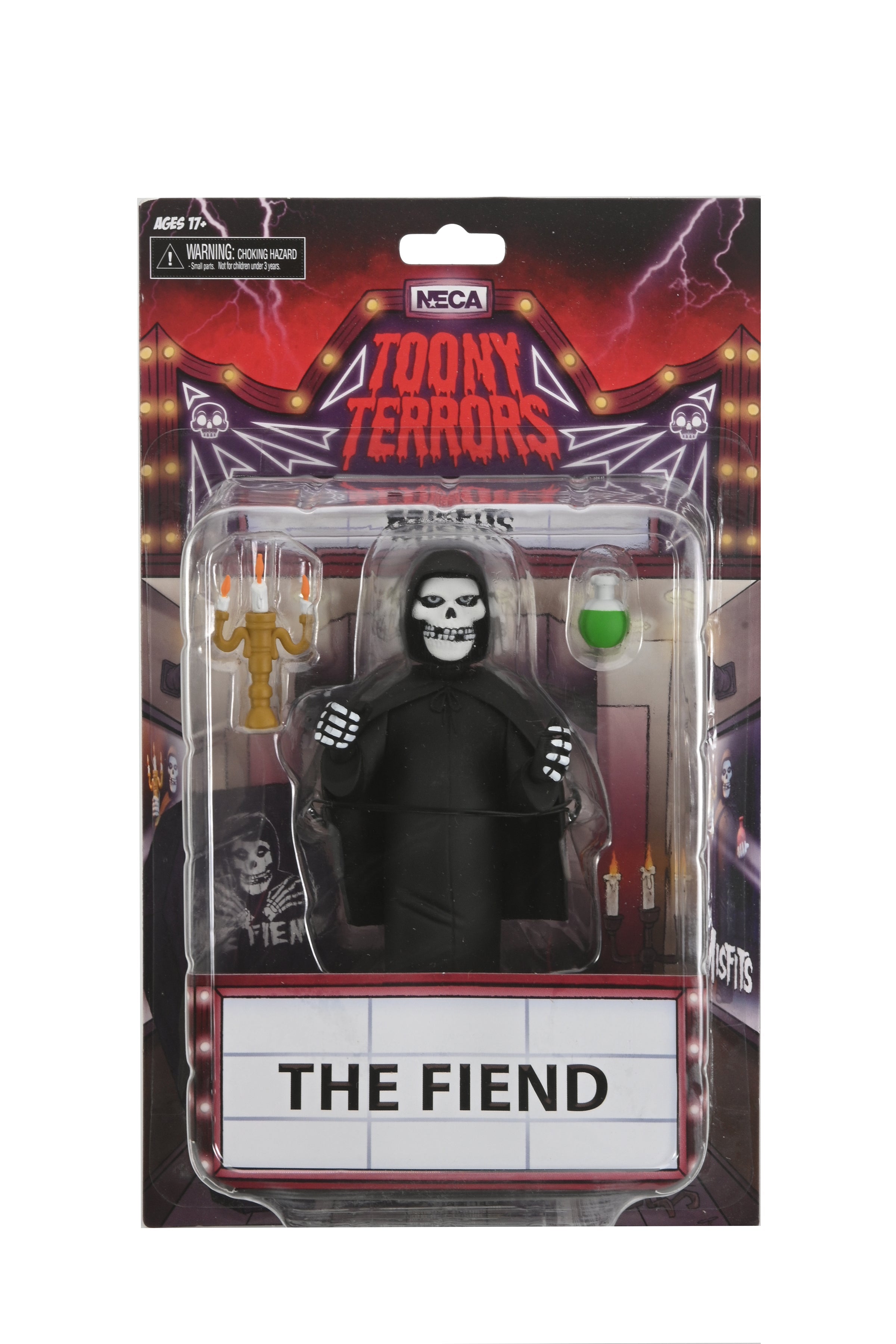 MISFITS FIEND TOONY TERRORS ACTION FIGURE - BLACK ROBE