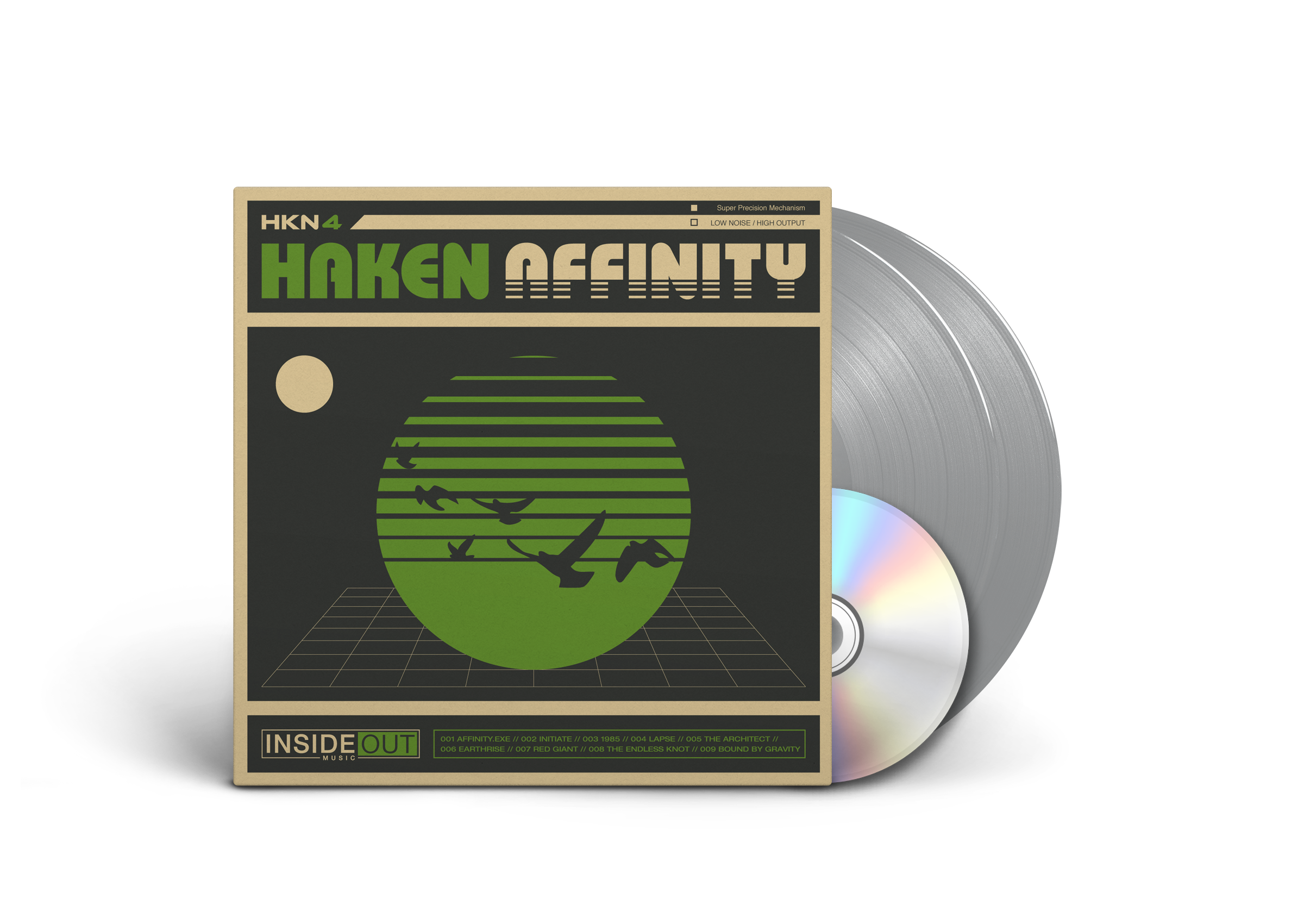 HAKEN 'AFFINITY' 2LP - EXCLUSIVE - LTD. 200 - SILVER