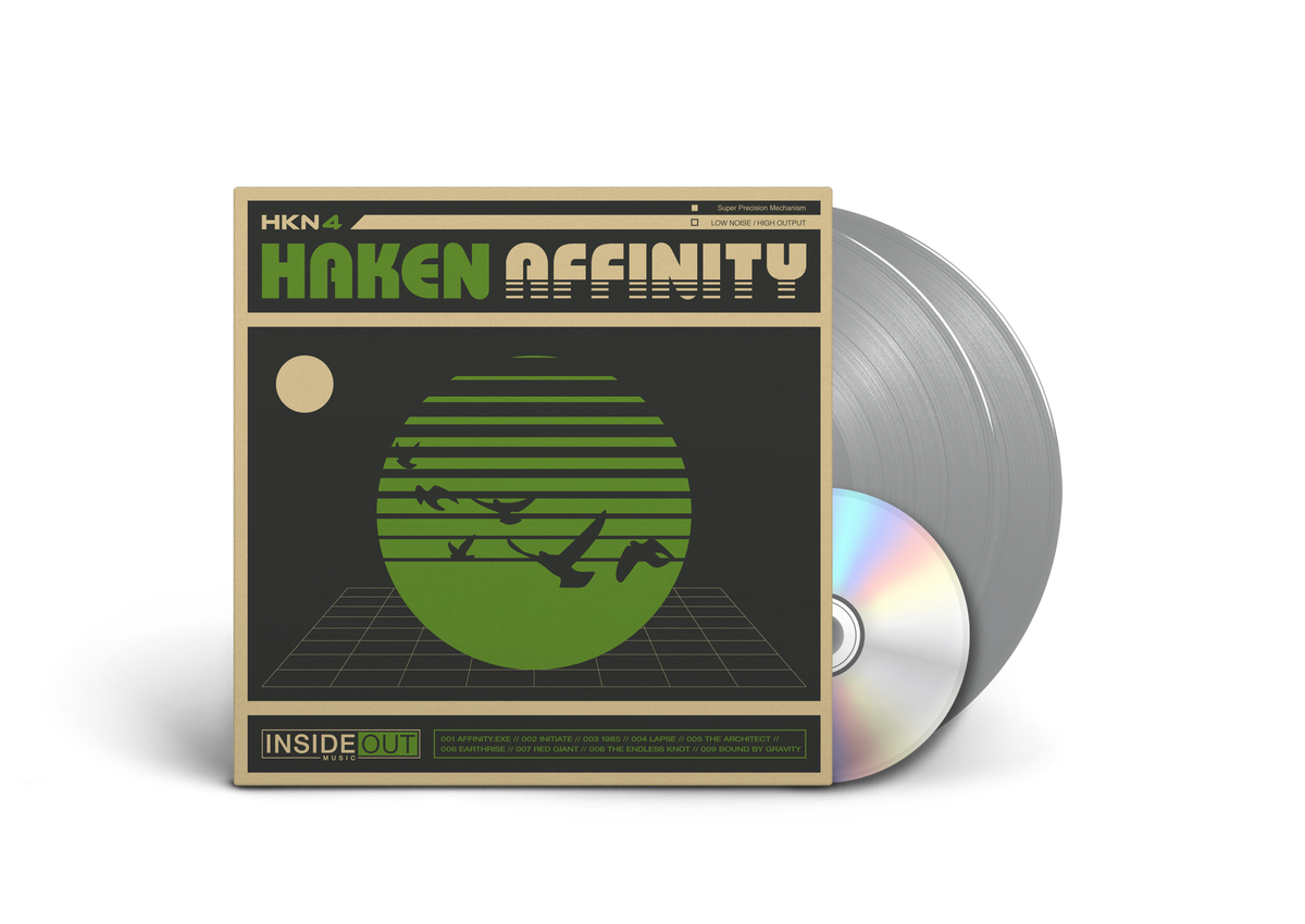 HAKEN 'AFFINITY' 2LP - EXCLUSIVE - LTD. 200 - SILVER