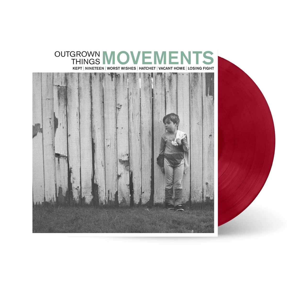 MOVEMENTS 'OUTGROWN THINGS' 10" EP (Limited Edition — Only 300 Made, Oxblood Vinyl)