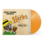 MF DOOM 'METAL FINGERS PRESENTS: SPECIAL HERBS VOL. 1 & 2' 2LP - MUSTARD YELLOW