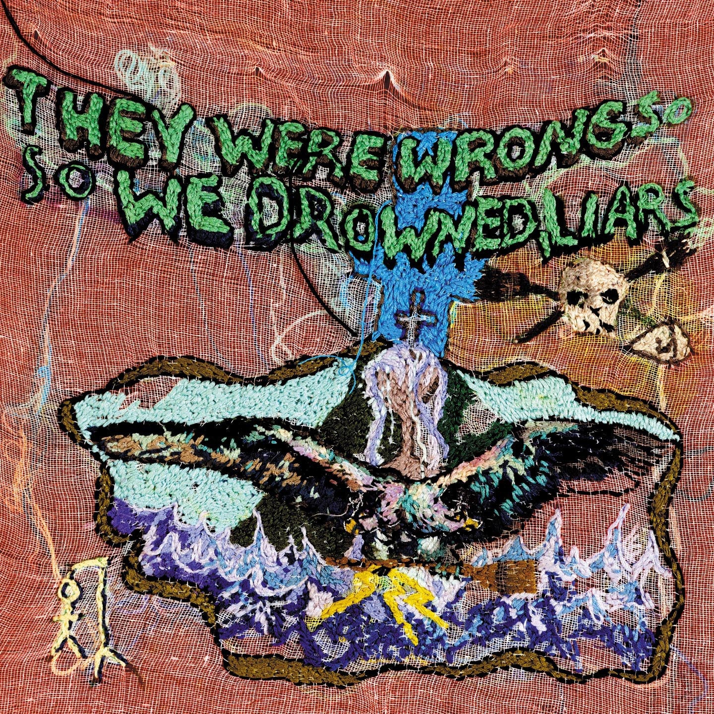 LIARS 'THEY WERE WRONG, SO WE DROWNED' LP - LTD. RECYCLED COLOR
