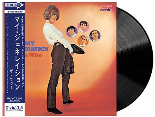 THE WHO 'MY GENERATION' JAPANESE EDITION LP - LTD.