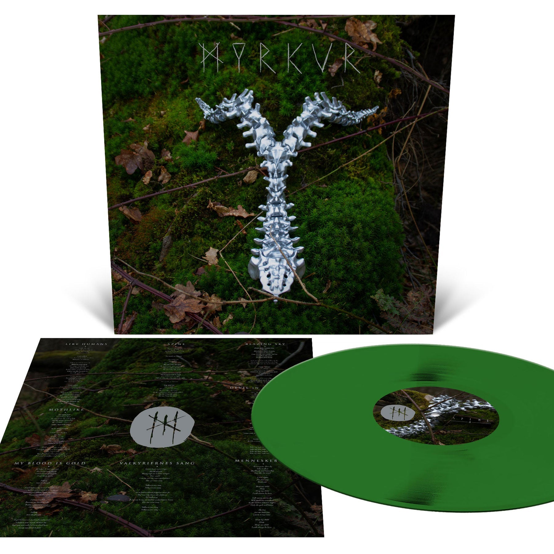 MYRKUR x REVOLVER BUNDLE – 2023 FALL ISSUE W/ 'SPINE' LP - LTD. 300 - EVERGREEN