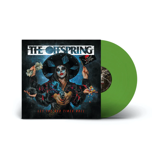 THE OFFSPRING 'LET THE BAD TIMES ROLL' LP - EXCLUSIVE - LTD. 300 - FOREST GREEN TRANSLUCENT