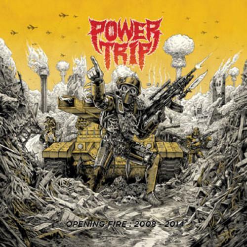 POWER TRIP 'OPENING FIRE 2008-2014' LP - PURPLE VEIN