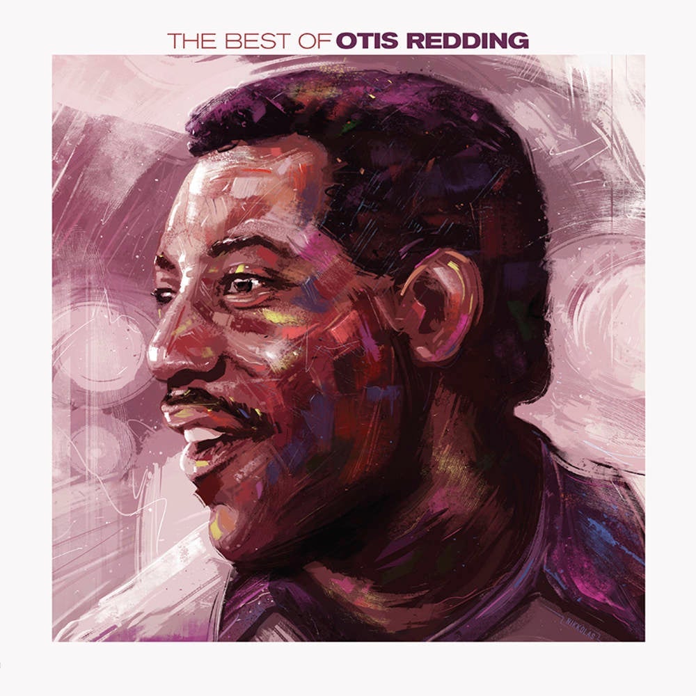 OTIS REDDING 'BEST OF OTIS REDDING' LP - TRANSLUCENT BLUE