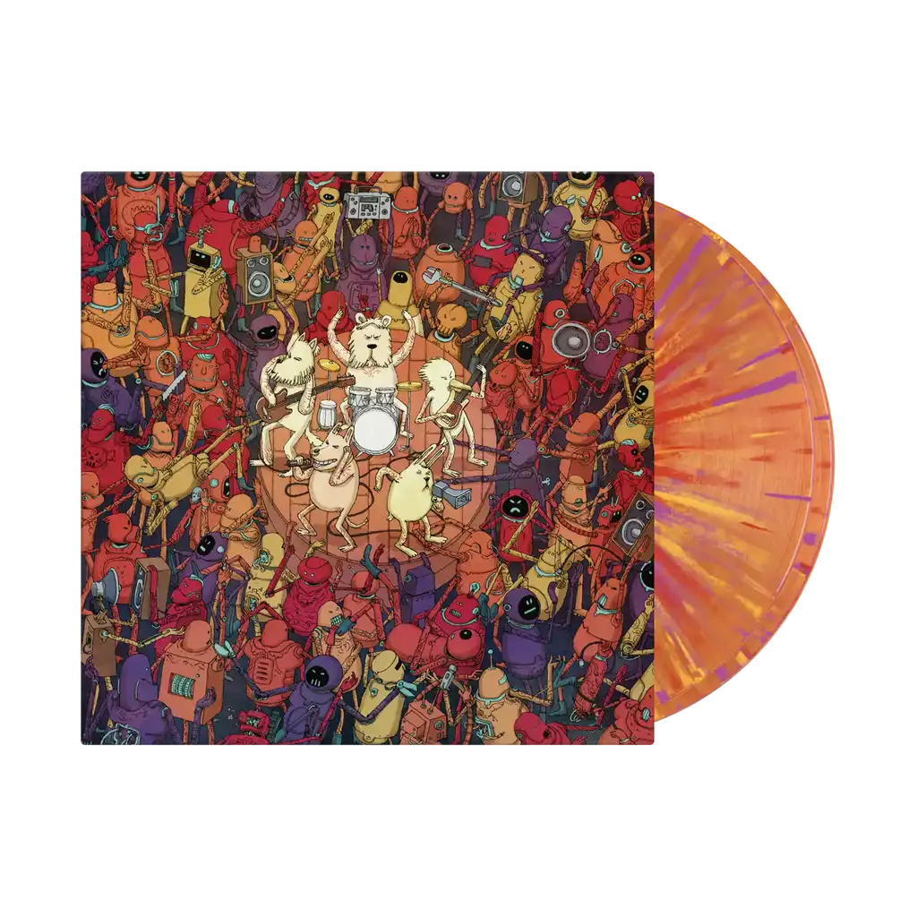 DANCE GAVIN DANCE 'TREE CITY SESSIONS 2' 2LP - EXCLUSIVE - LTD. 666 - ORANGE/PURPLE/YELLOW/SPLATTER