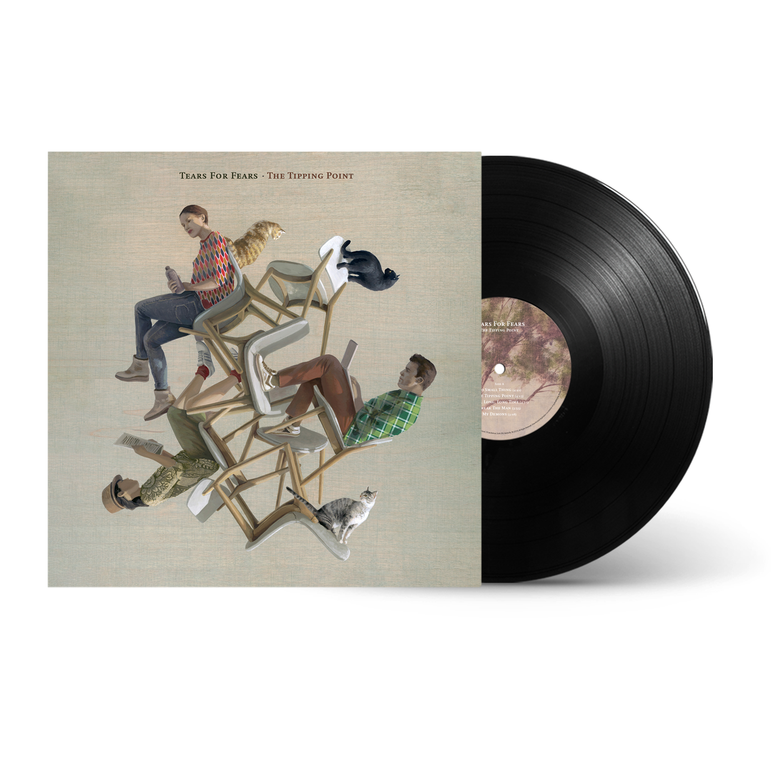 TEARS FOR FEARS 'THE TIPPING POINT' LP
