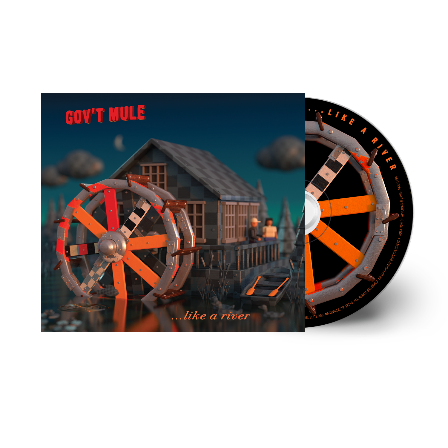 GOV'T MULE 'PEACE...LIKE A RIVER' CD