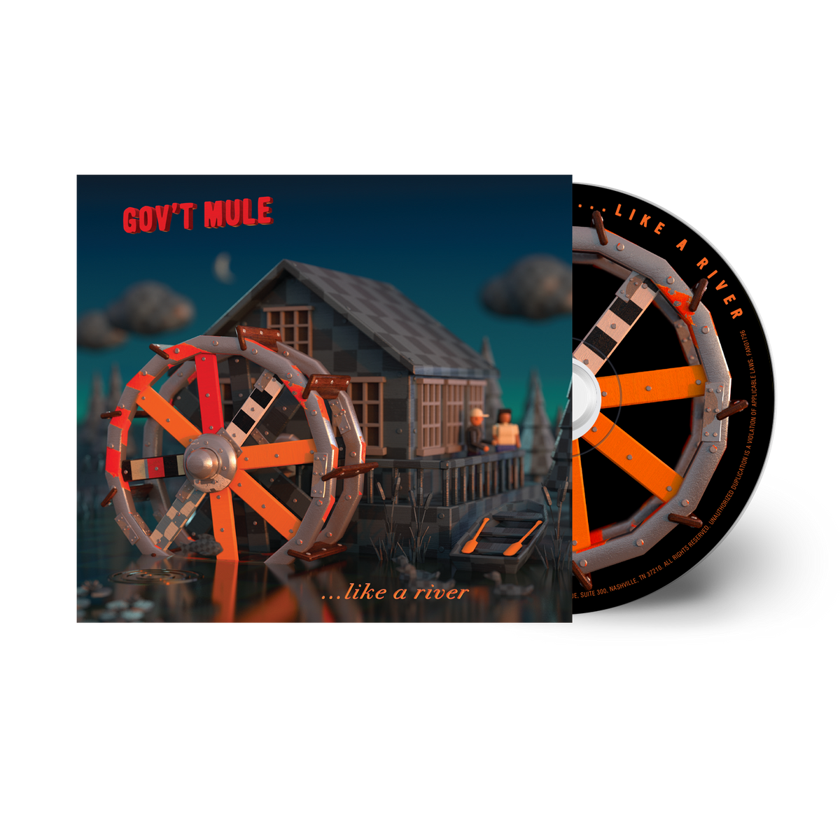 GOV'T MULE 'PEACE...LIKE A RIVER' CD