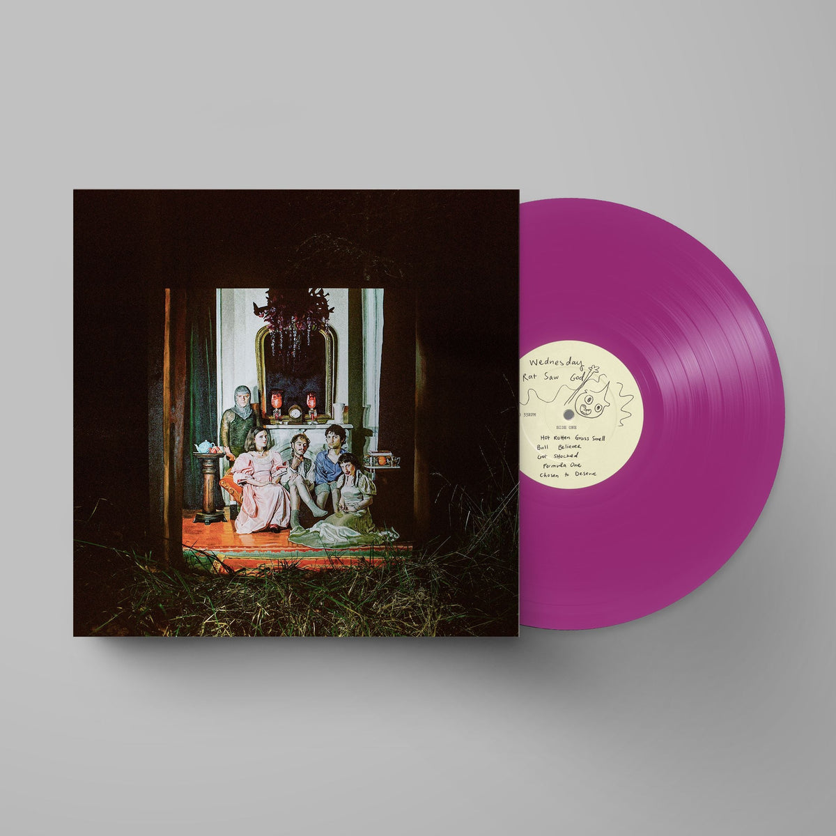 WEDNESDAY 'RAT SAW GOD' LP - PURPLE