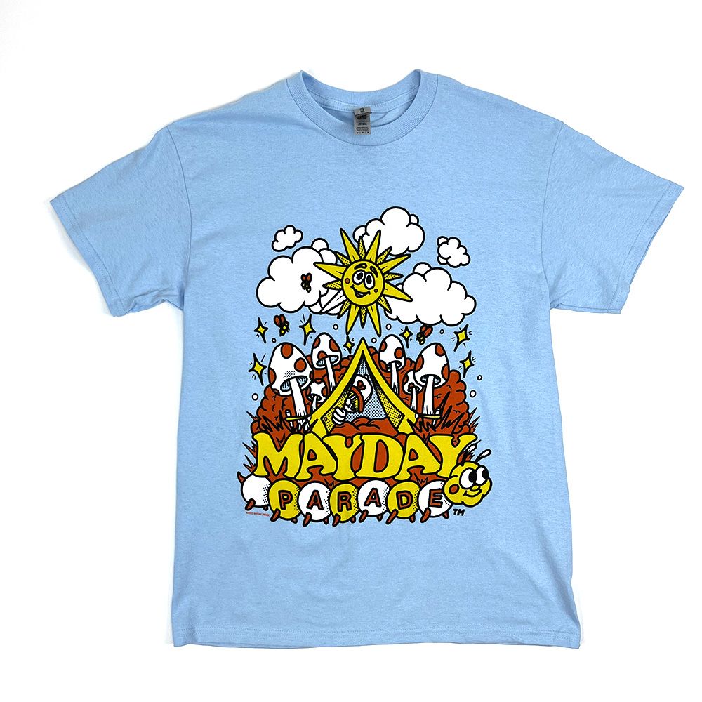 MAYDAY PARADE 'CATERPILLER' T-SHIRTâ€‚â€‚