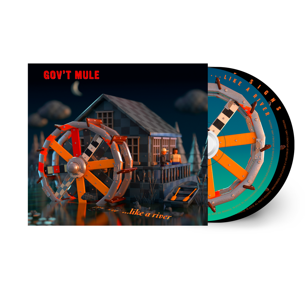 GOV'T MULE 'PEACE...LIKE A RIVER' DELUXE CD