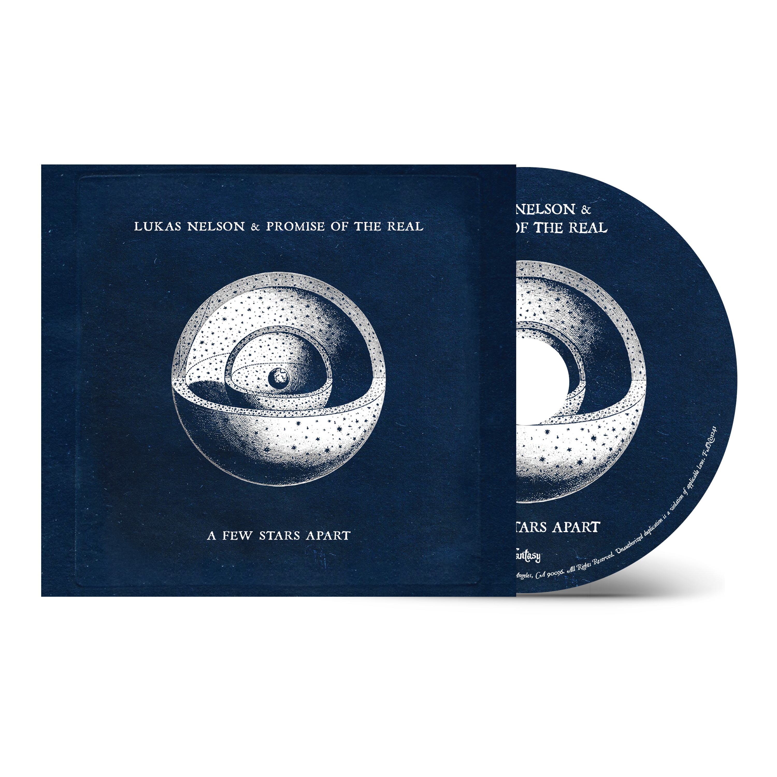 LUKAS NELSON & PROMISE OF THE REAL 'A FEW STARS APART' CD